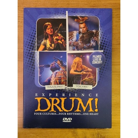 SIGNED Experience Drum! Four Cultures, Four Rhythms, One Heart (DVD, 2008) - Picture 1 of 8